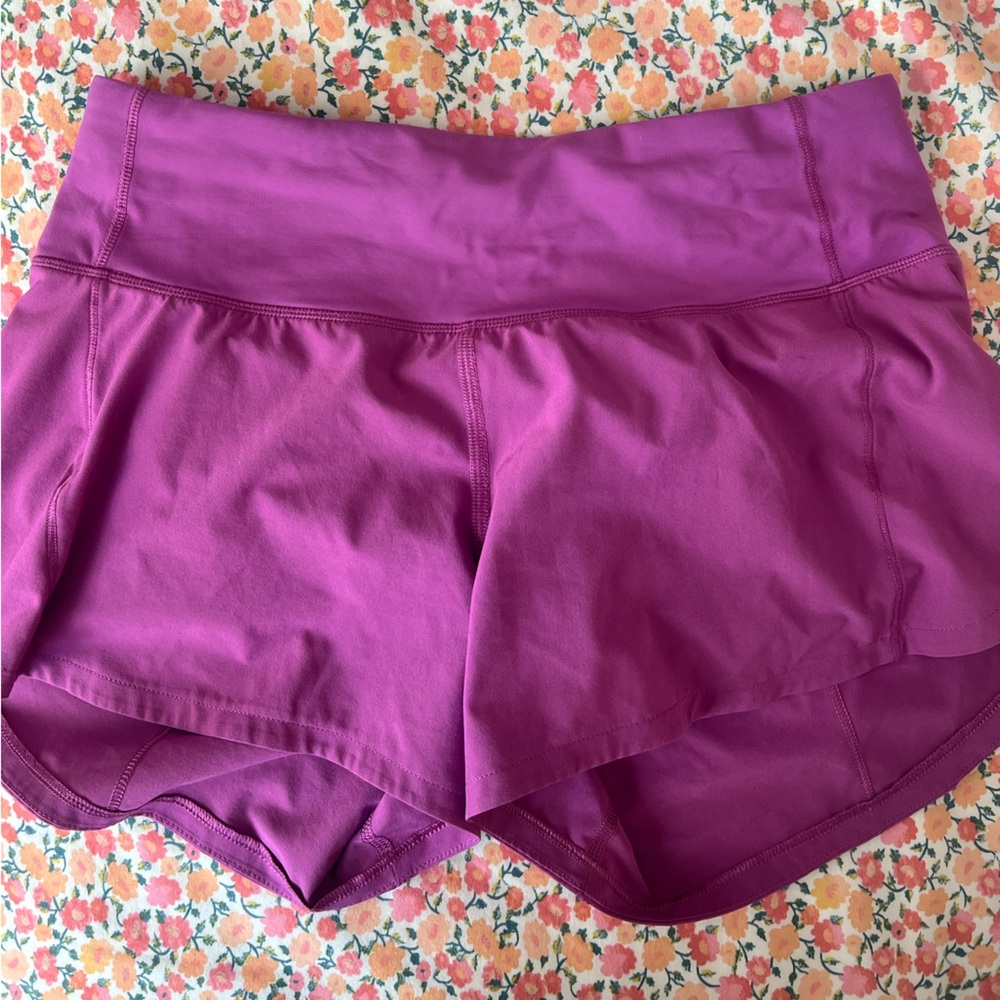 Lululemon size 4 Purple Shorts